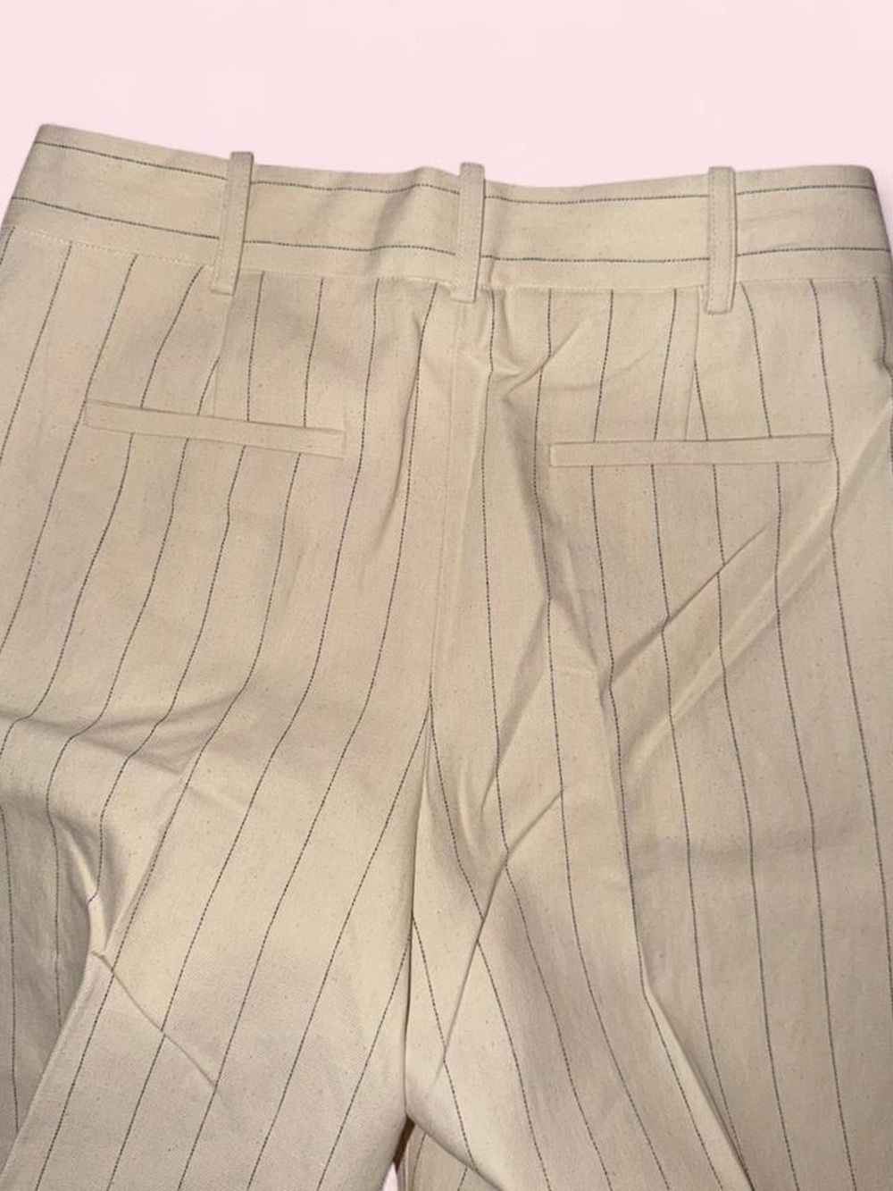Pant rodriguo rayure noire fond ecru sezane - Picture 4 of 6